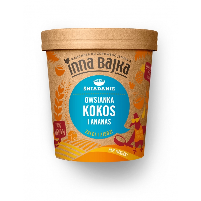 OWSIANKA KOKOS I ANANAS