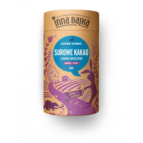 SUROWE KAKAO ZIARNA KRUSZONE BIO