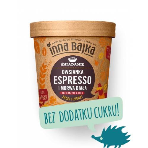 Owsianka Wytrawna Espresso i Morwa Biała
