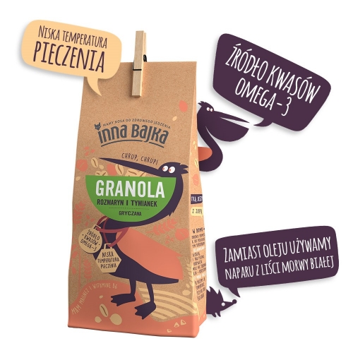 GRANOLA ROZMARYN I TYMIANEK GRYCZANA