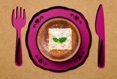 Lasgne z kaszą bulgur