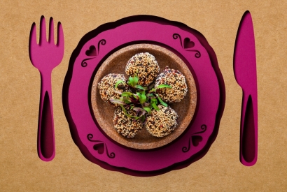 Kotlety z Buraka i Jarmużu w Sezamie