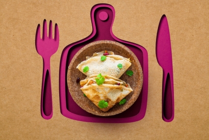 Naleśniki z Komosą Ryżową i Fasolą Czerwoną